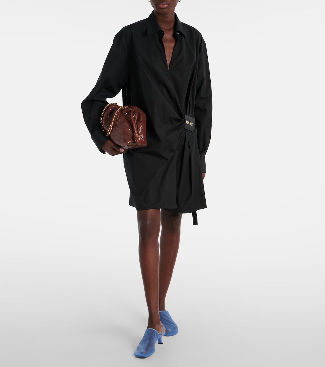 Abito chemisier in cotone | Loewe