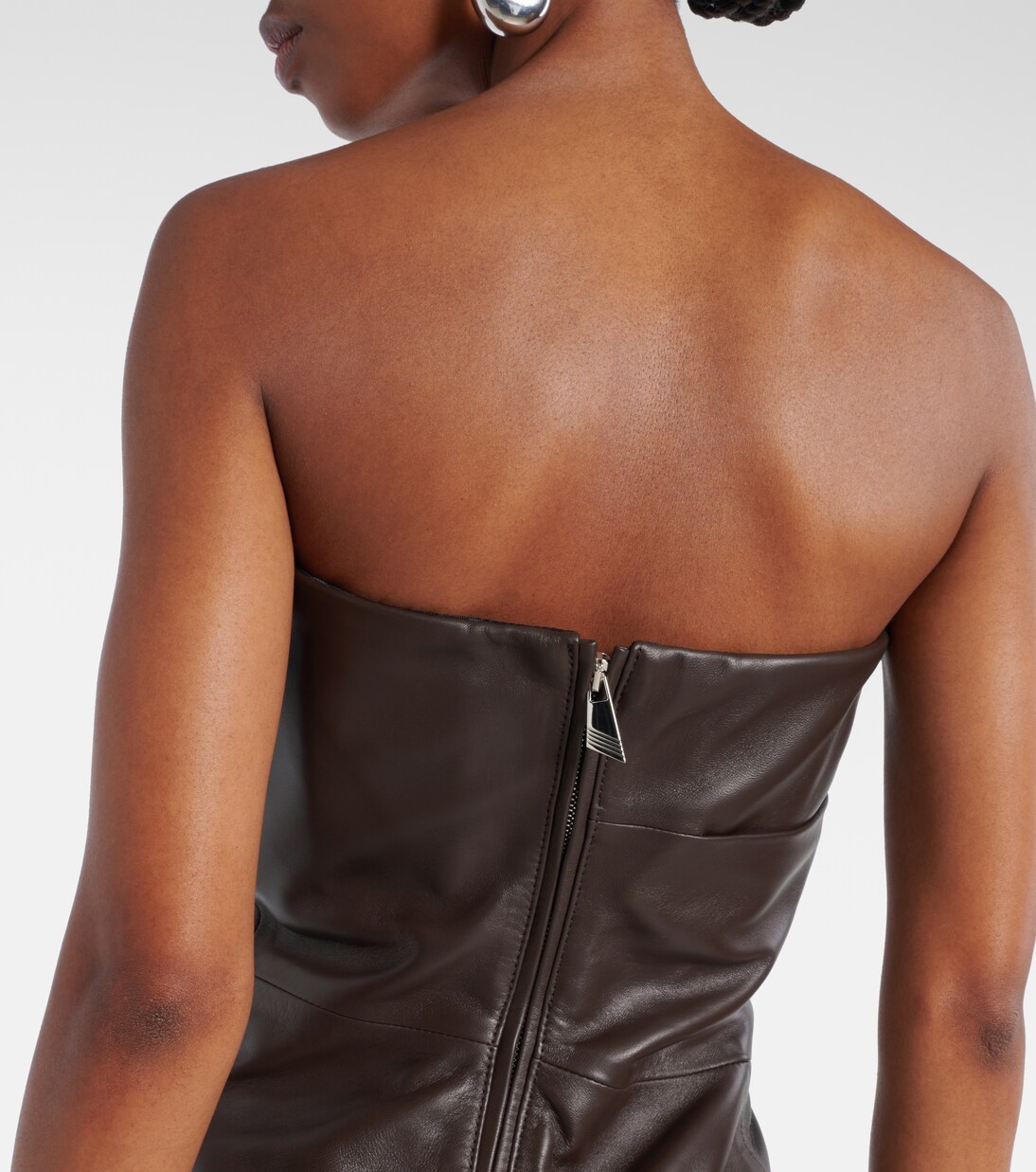 Minikleid aus Leder | The Attico