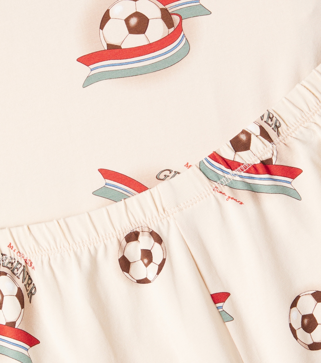 Cotton-blend T-shirt and shorts set  | Konges Sløjd