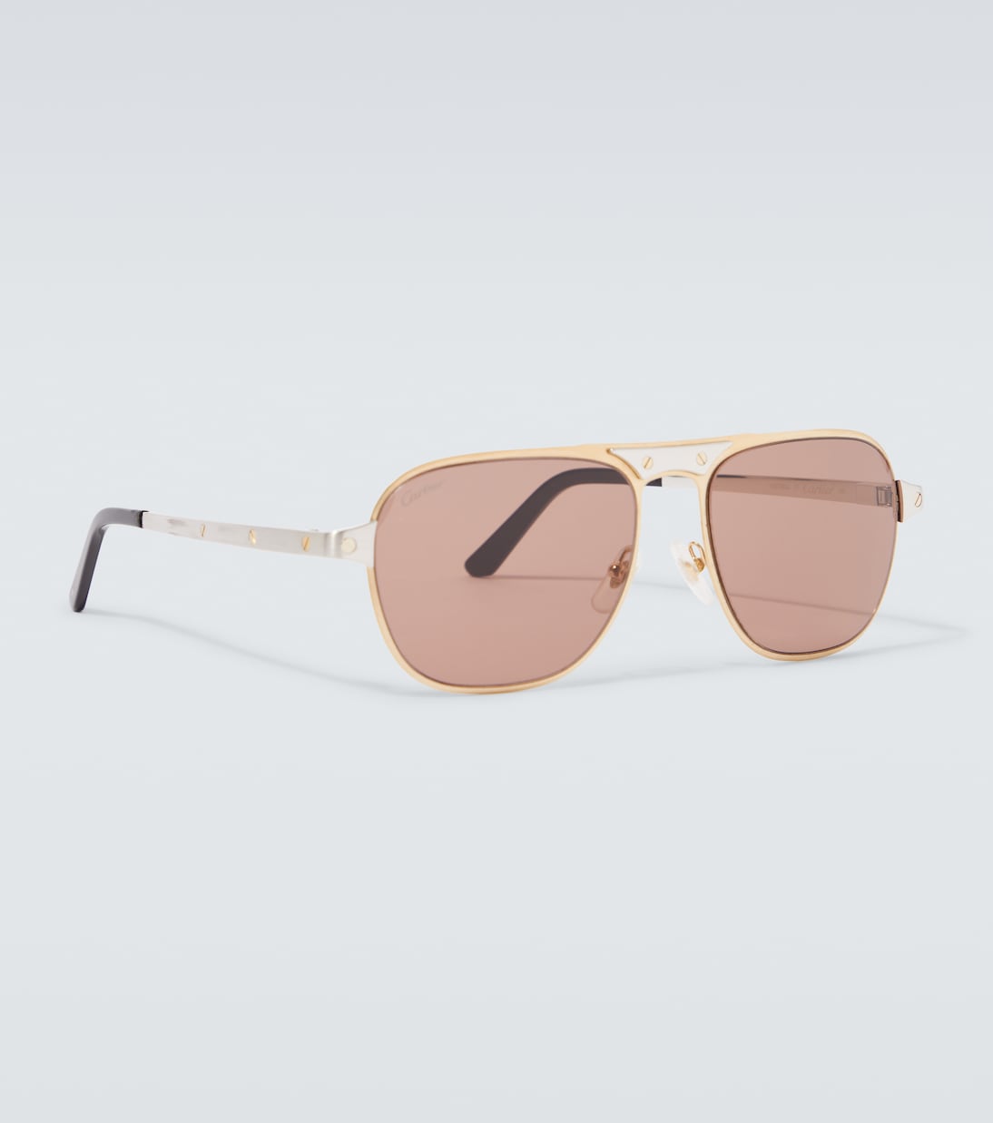 Santos De Cartier rectangular sunglasses | Cartier Eyewear Collection