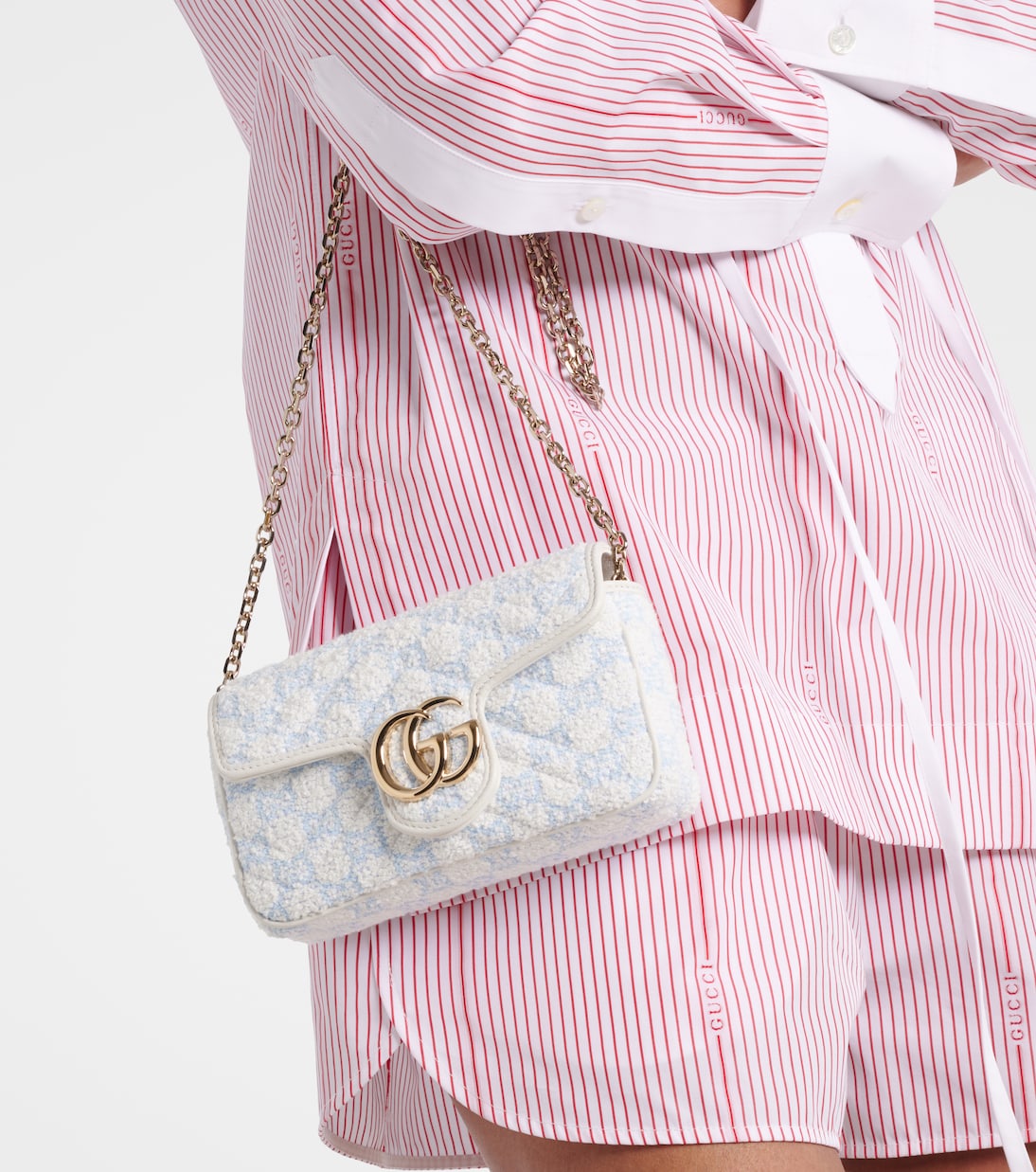 Sac GG Marmont Mini en bouclé | Gucci