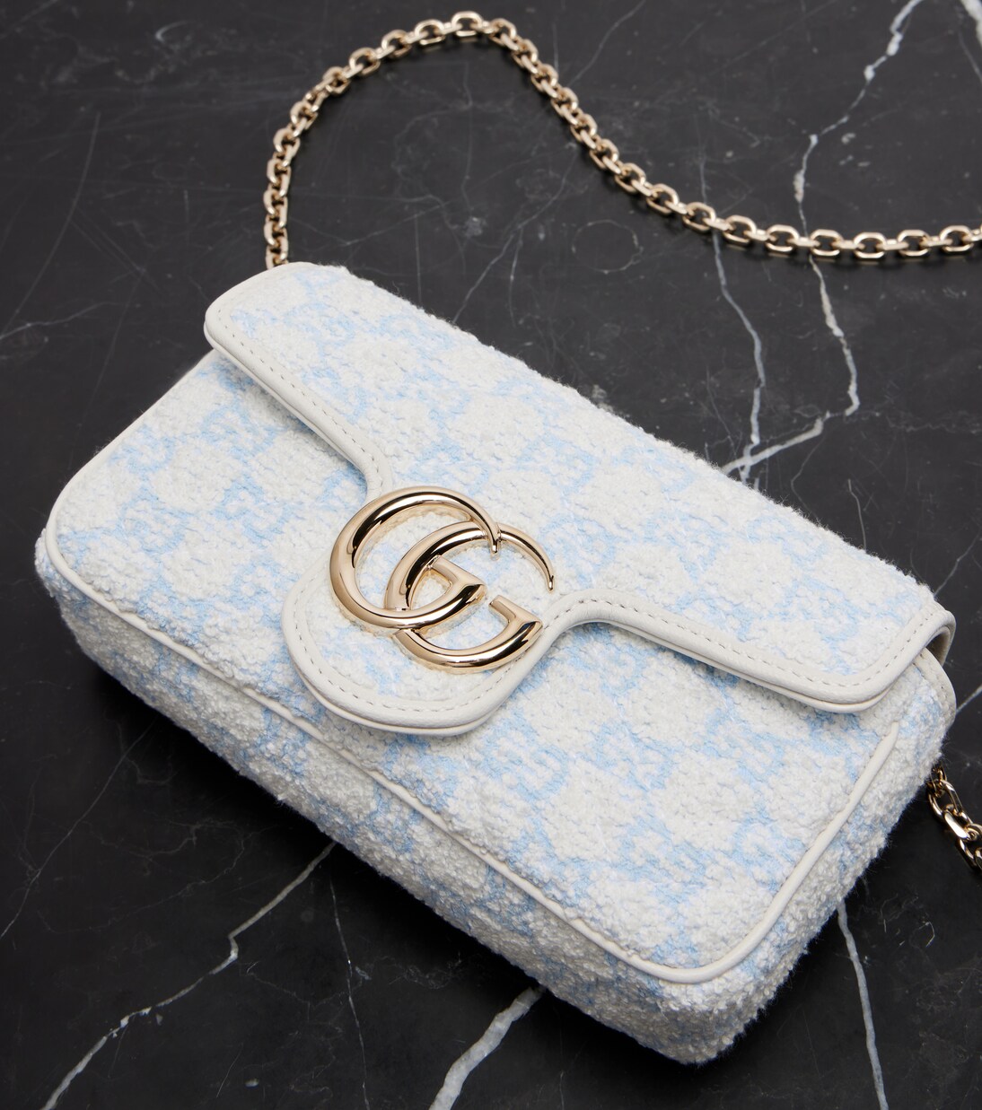Sac GG Marmont Mini en bouclé | Gucci