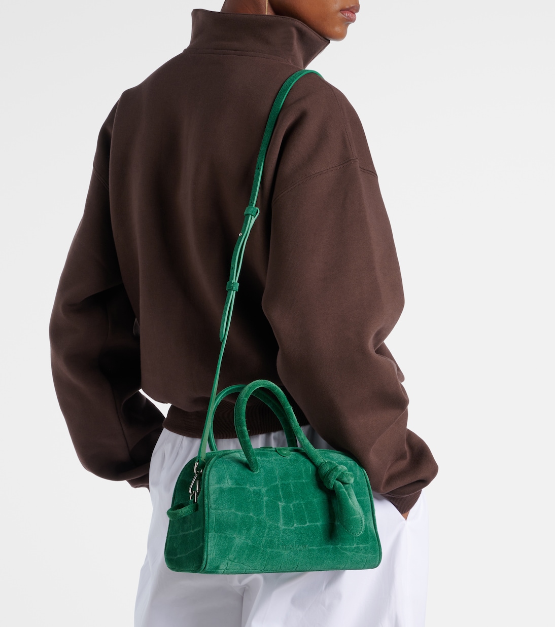 Turismo Small suede duffel bag | Jacquemus
