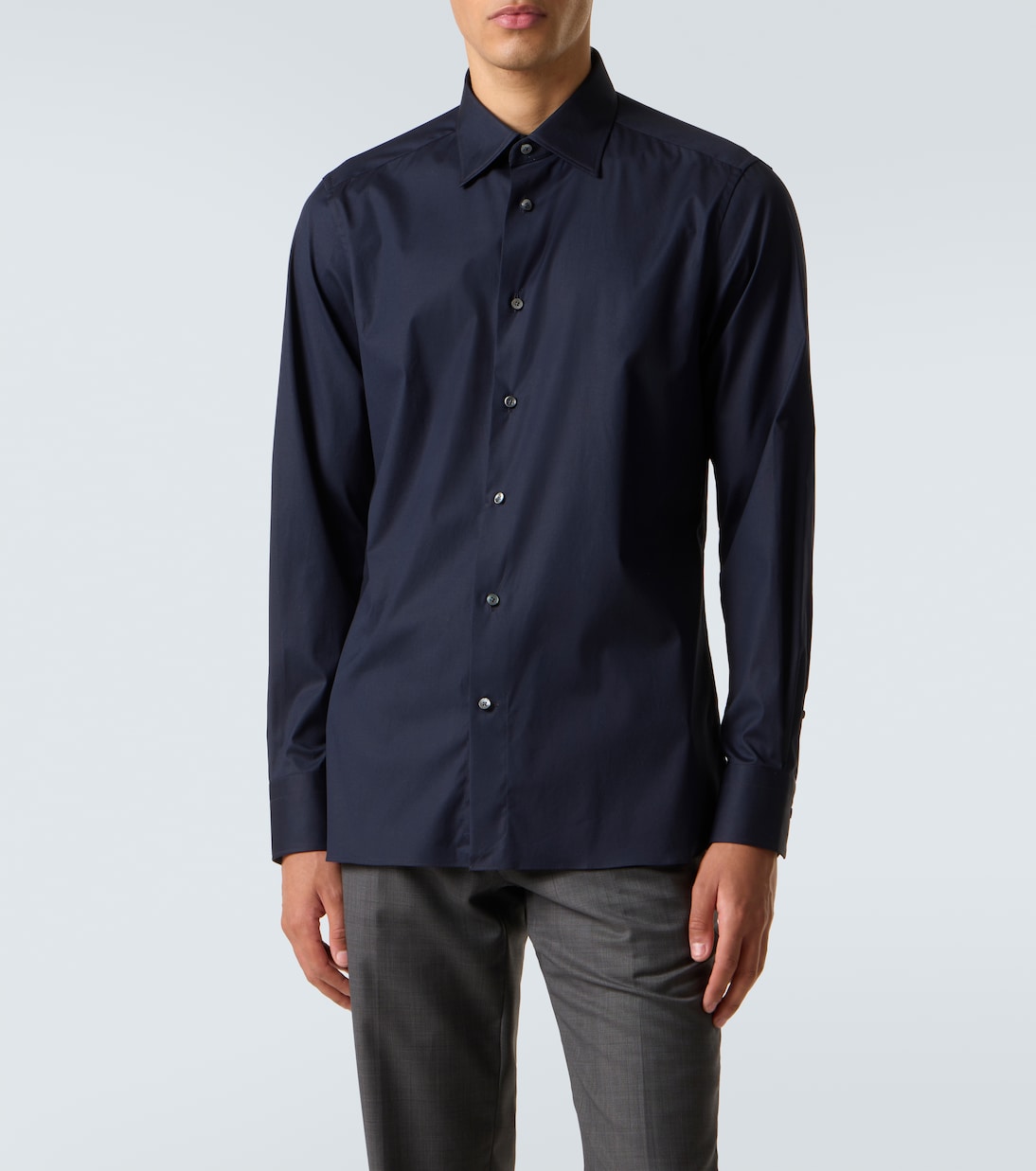 Cotton-blend shirt | Zegna