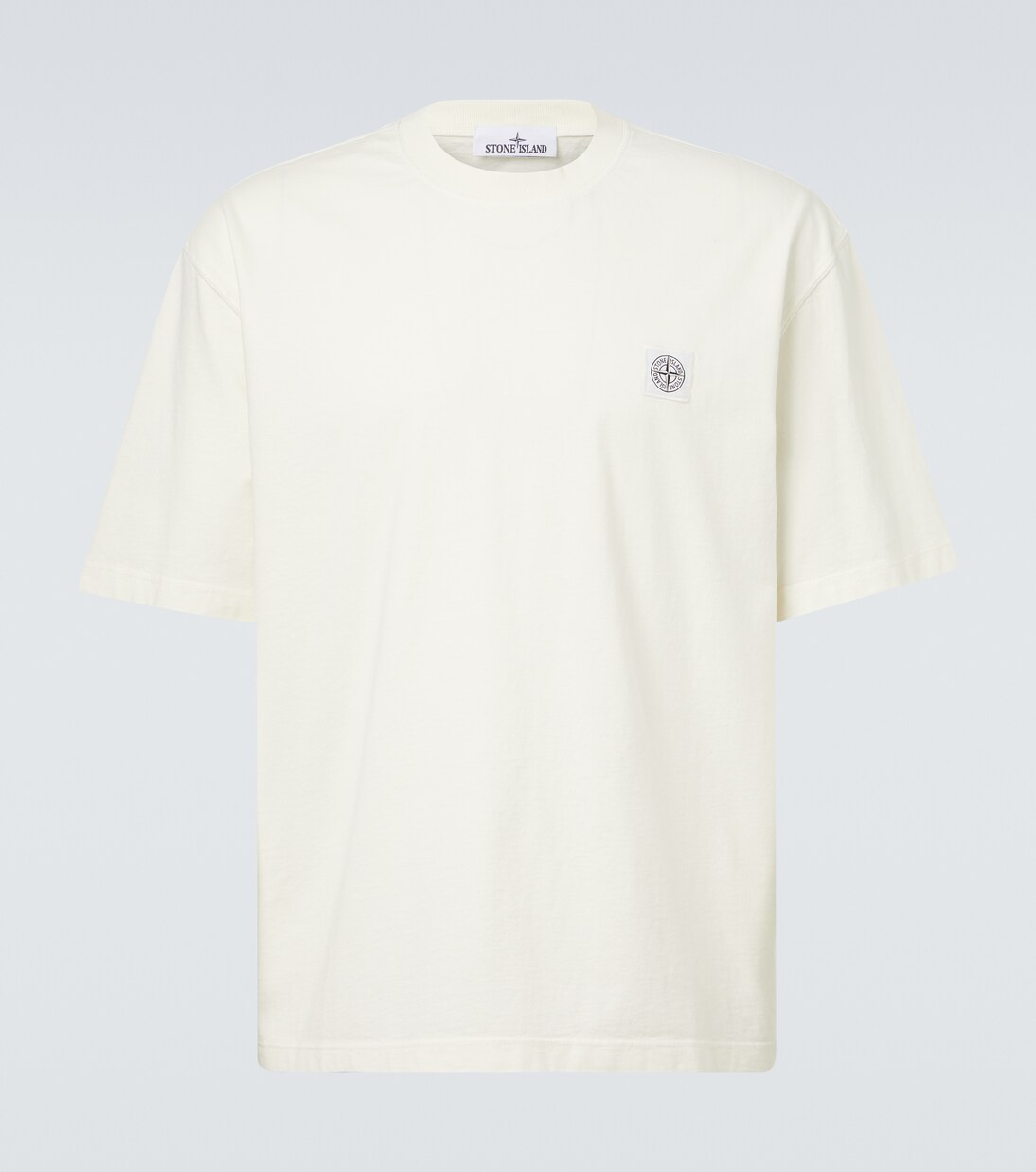 Embroidered cotton jersey T-shirt | Stone Island