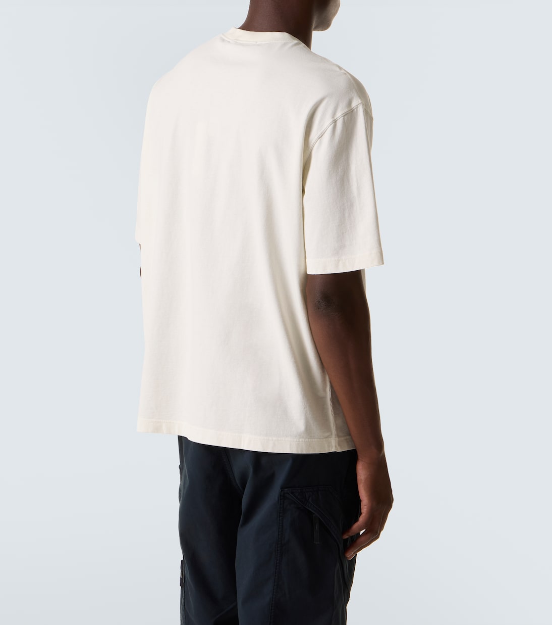 T-shirt brodé en coton | Stone Island