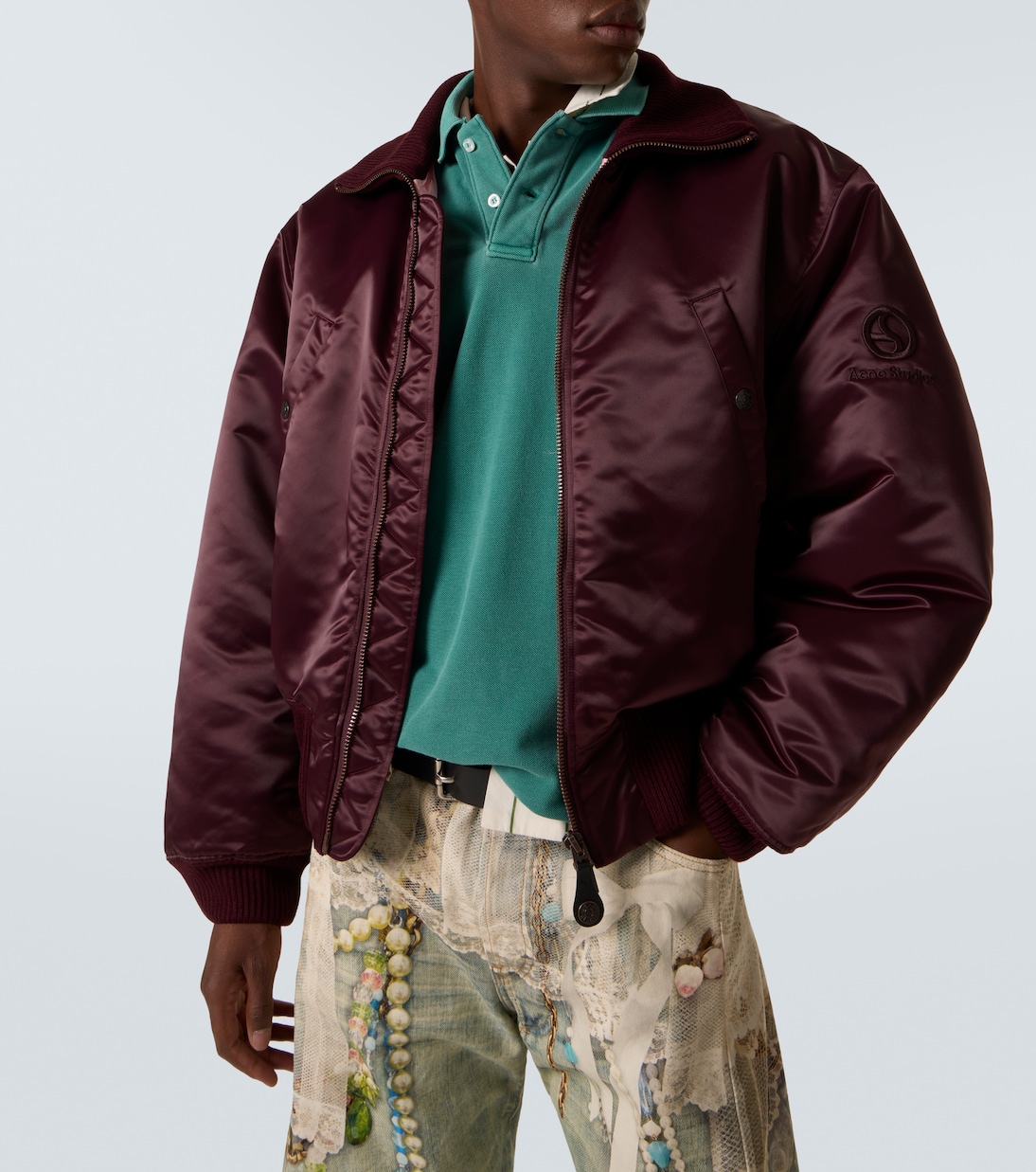 Logo bomber jacket | Acne Studios
