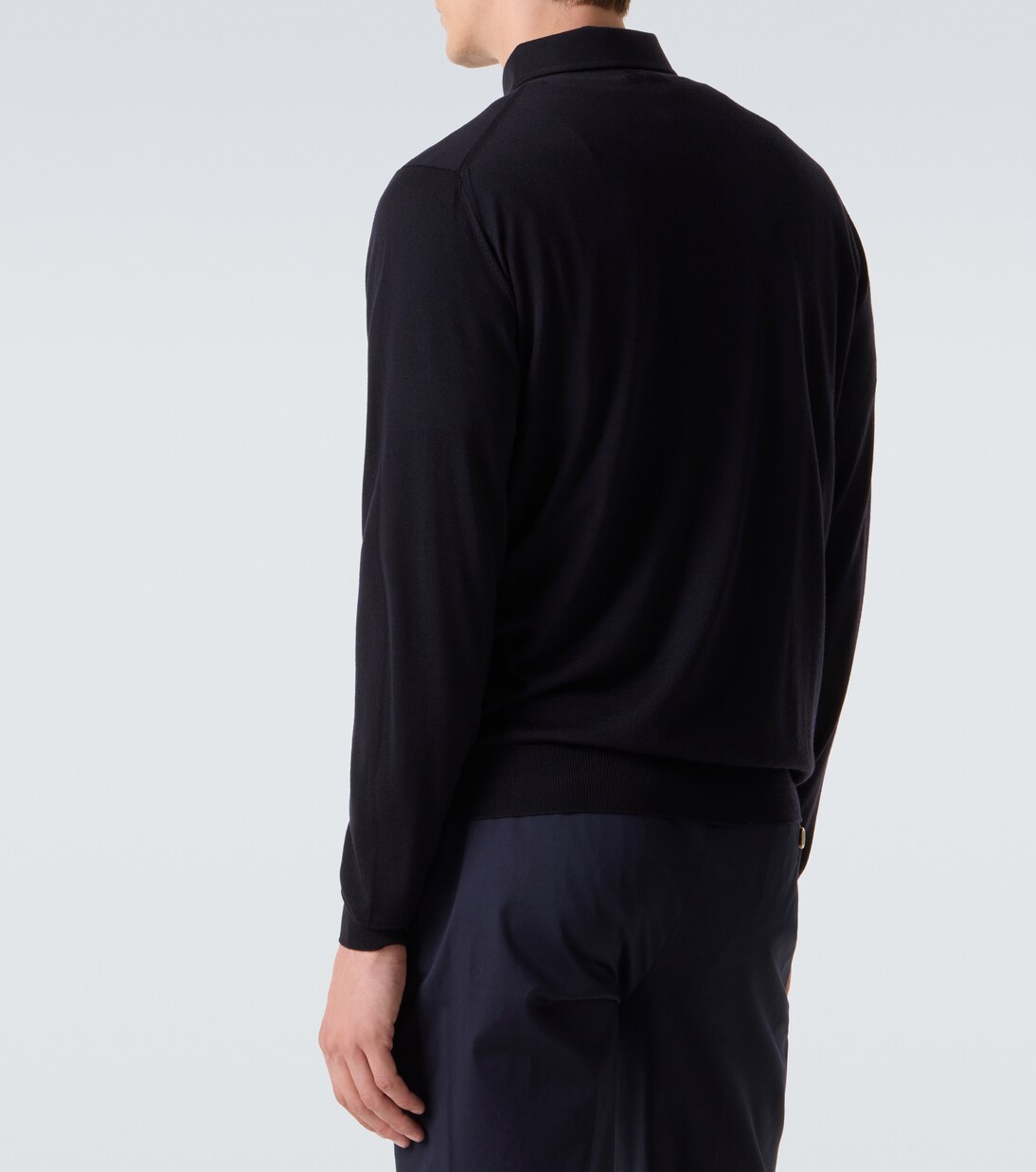 Virgin wool polo sweater | Lardini