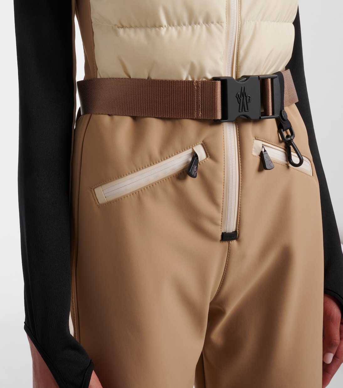 Belted ski suit | Moncler Grenoble
