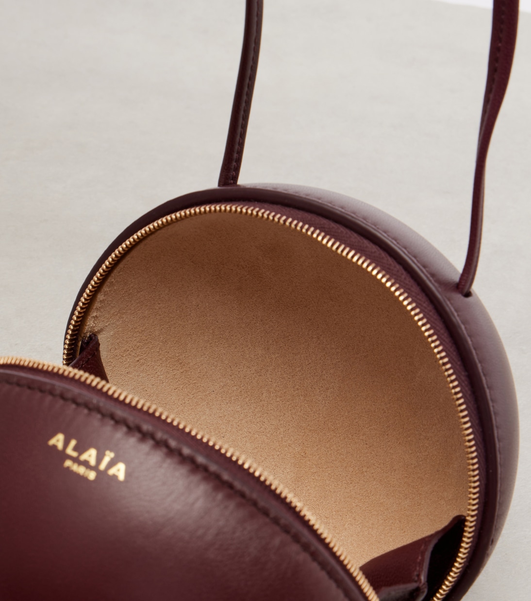Sphere Mini leather shoulder bag | Alaïa