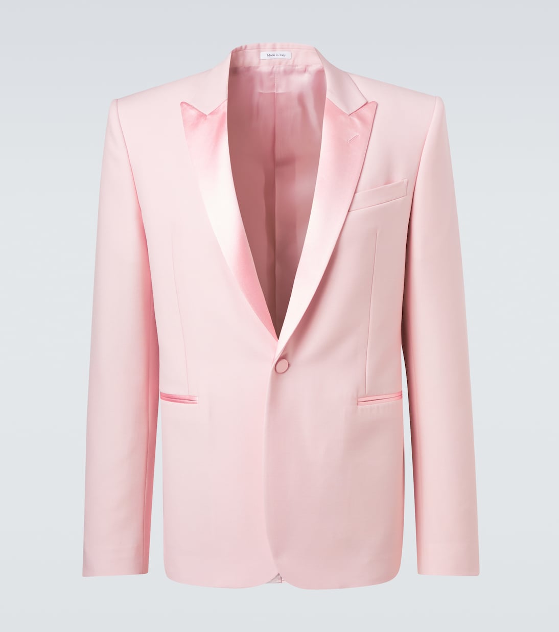 Silk-trimmed wool and mohair blazer | McQueen