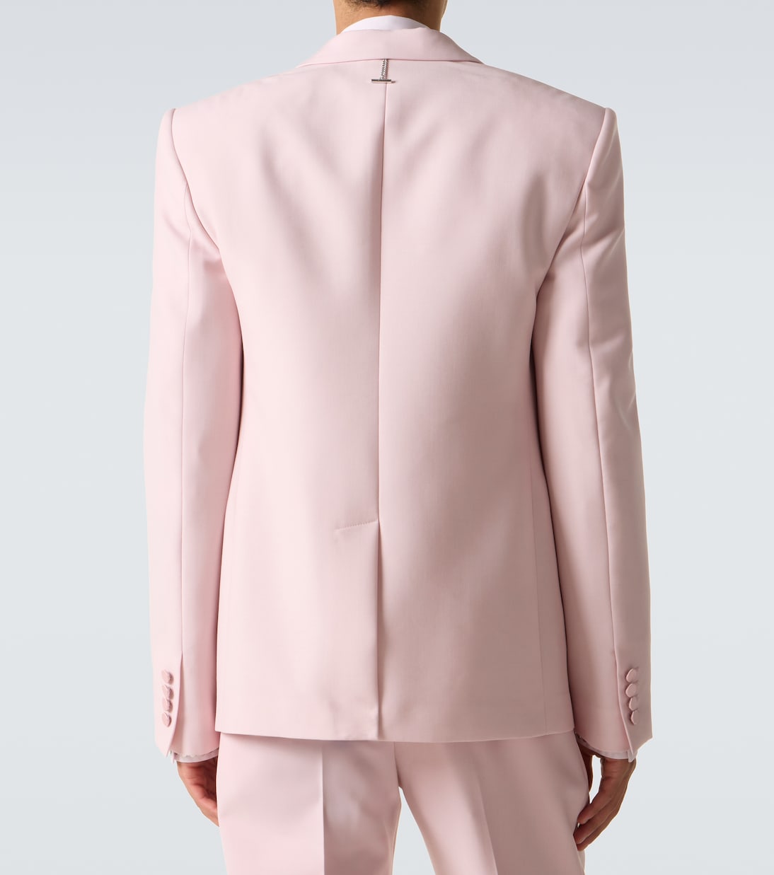 Silk-trimmed wool and mohair blazer | McQueen