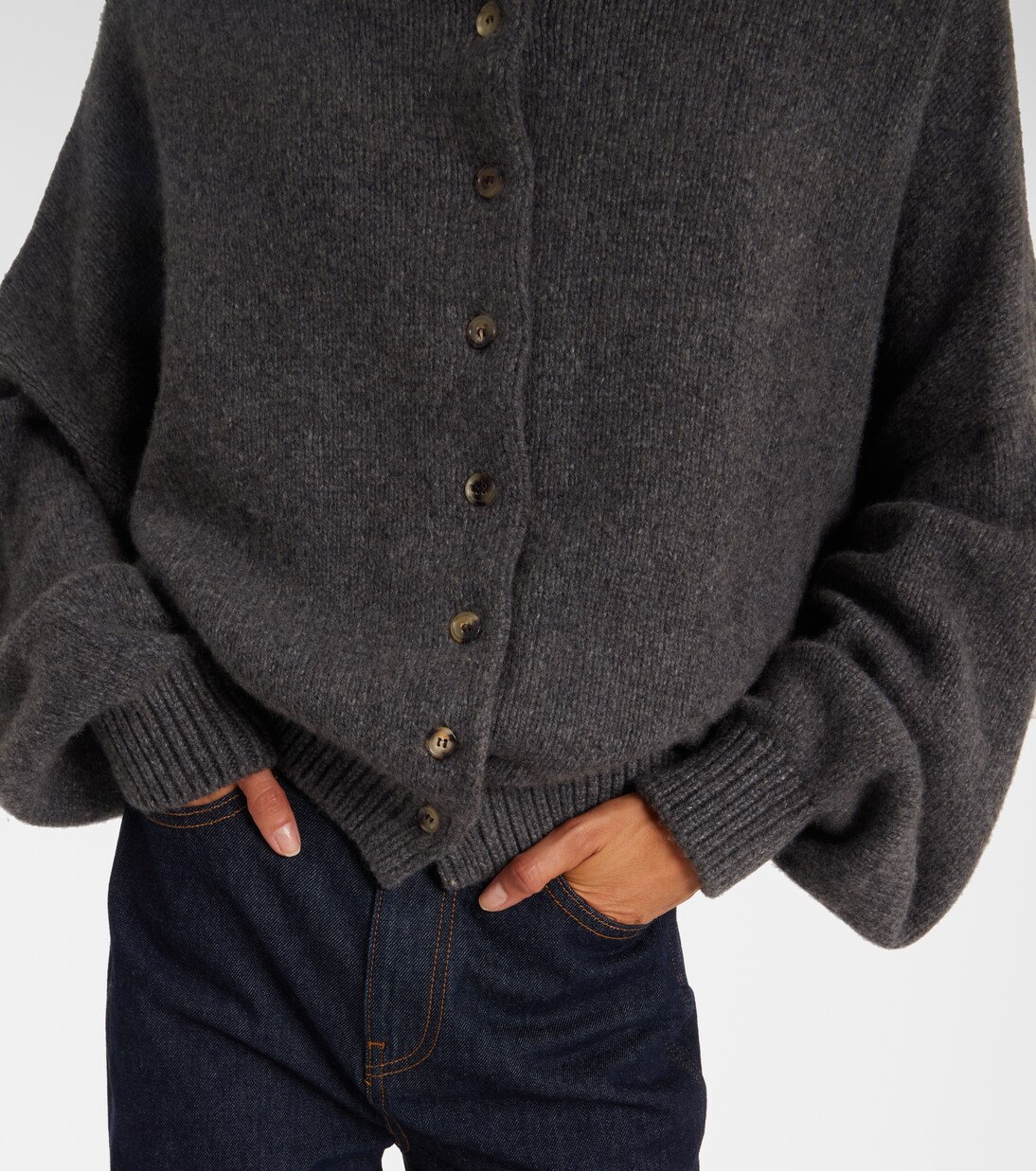 Oversize-Cardigan Nelya aus Kaschmir | Khaite