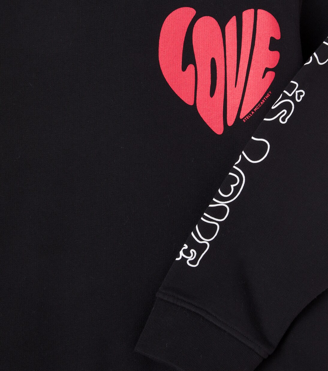 Bedruckter Hoodie aus Baumwoll-Jersey | Stella McCartney Kids