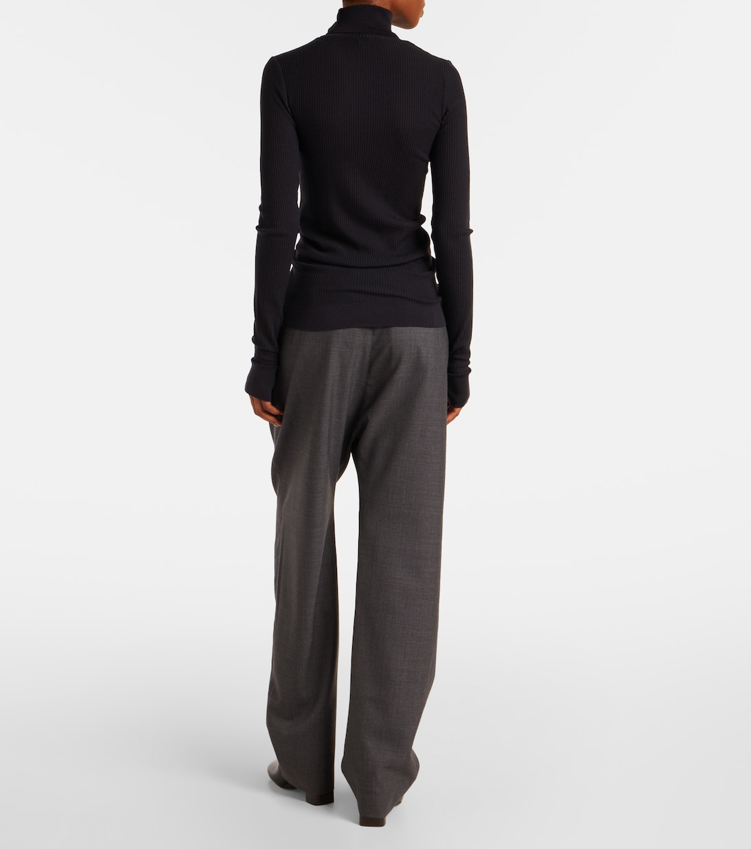 Wool turtleneck top | Lemaire