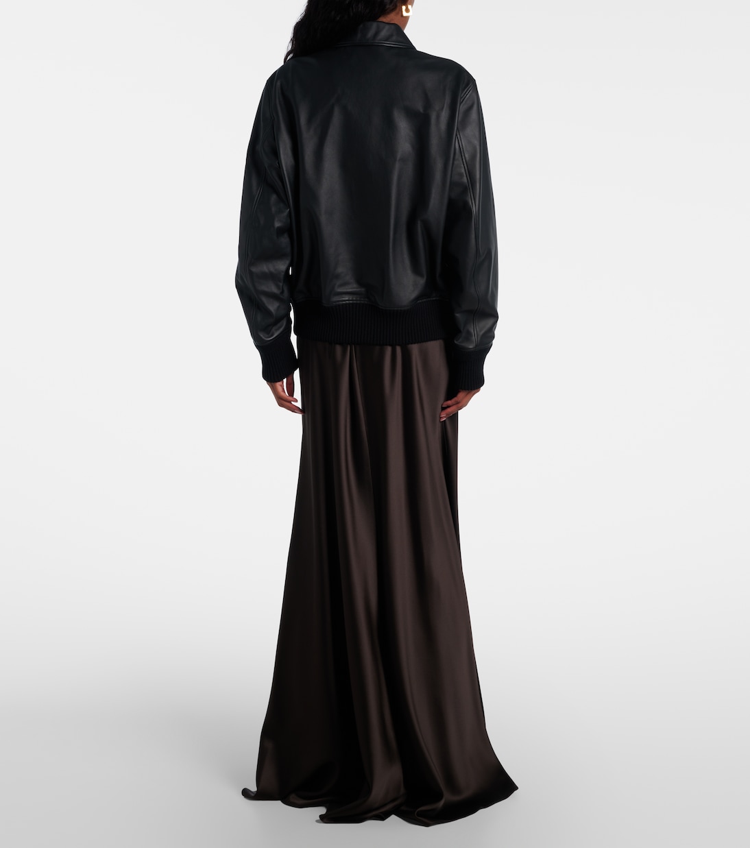 Coale leather bomber jacket | Ralph Lauren Collection