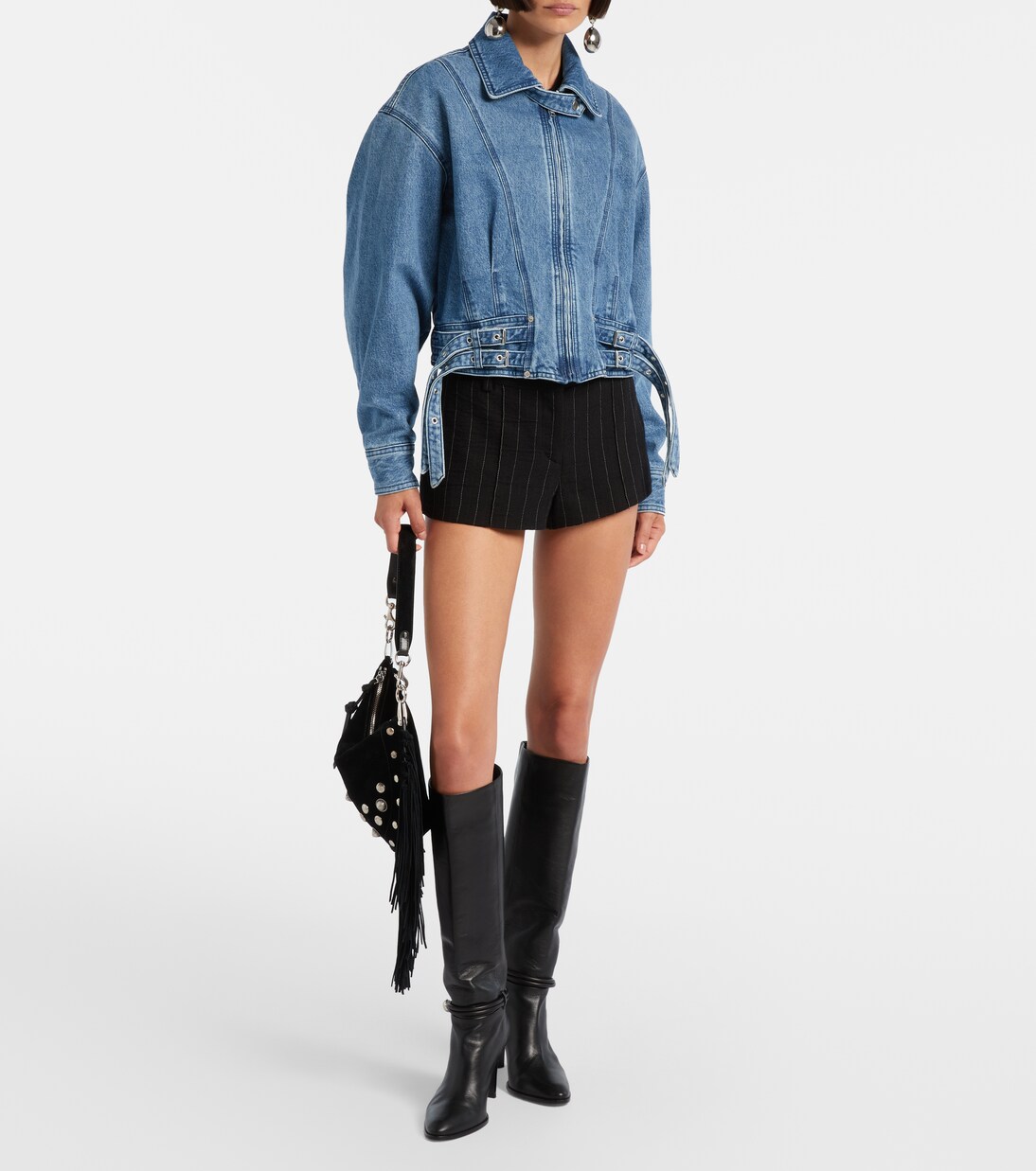 Santa cropped denim jacket | Isabel Marant