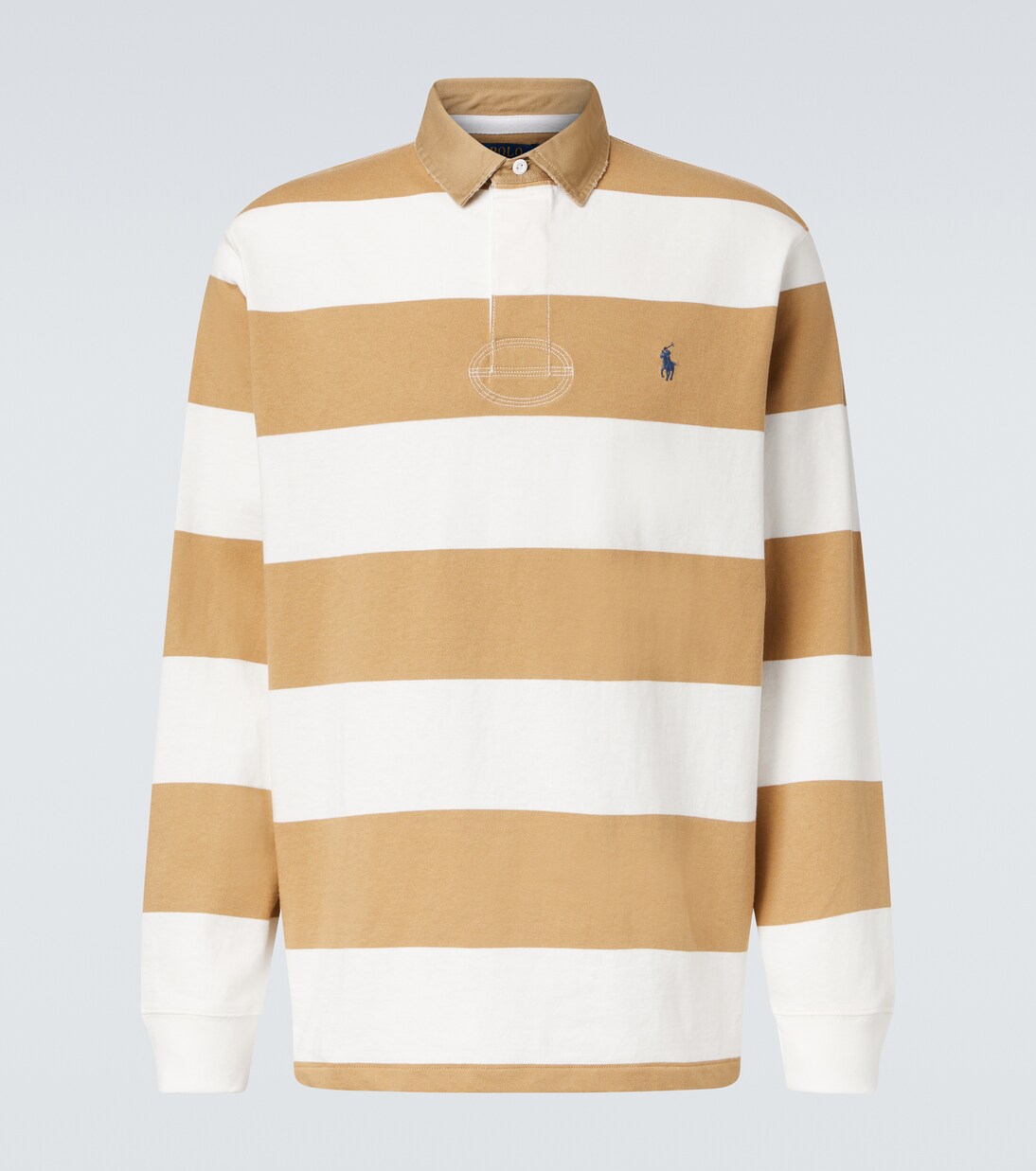 Striped cotton polo shirt | Polo Ralph Lauren