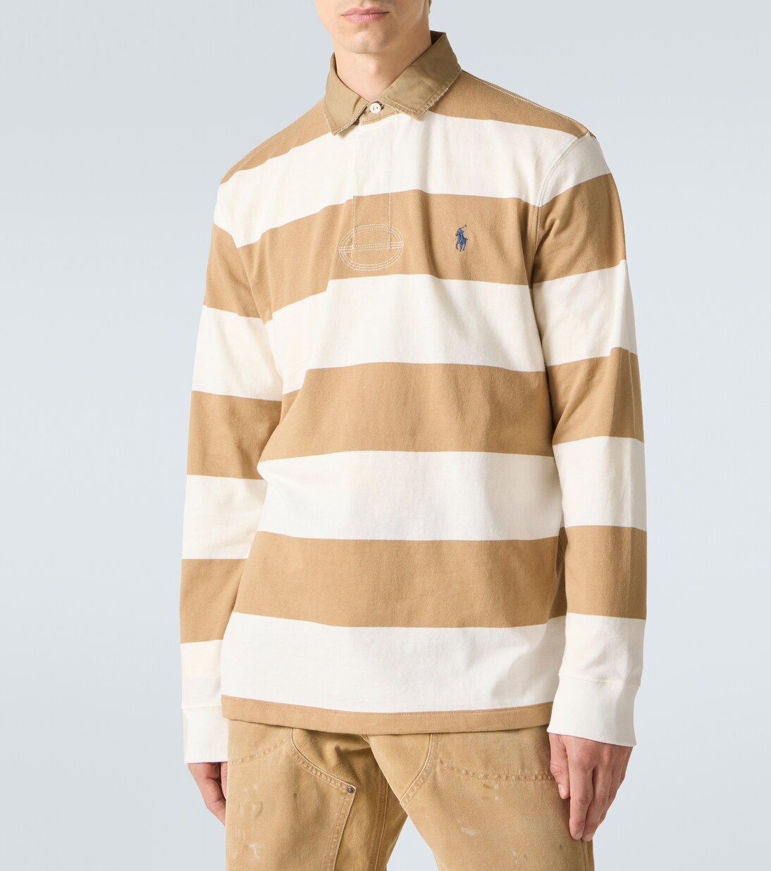 Striped cotton polo shirt | Polo Ralph Lauren