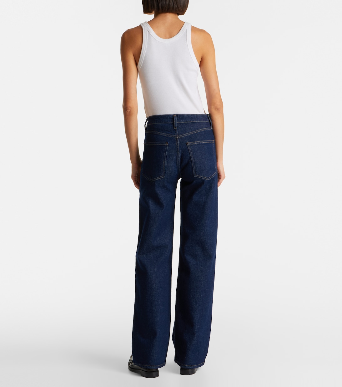 Harper mid-rise straight jeans | Agolde