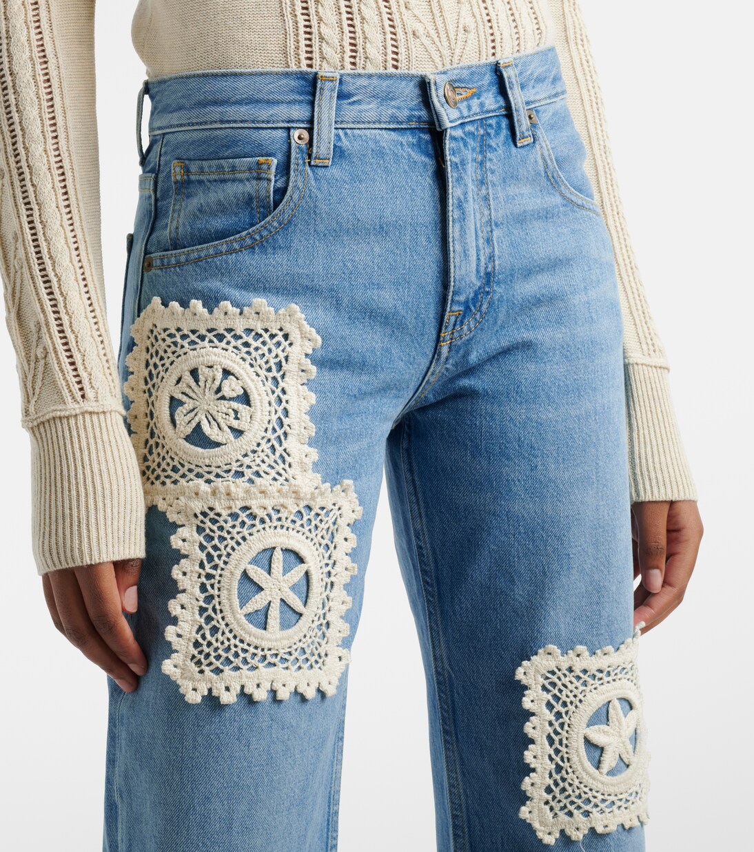 Island’s Diary straight jeans | Alanui