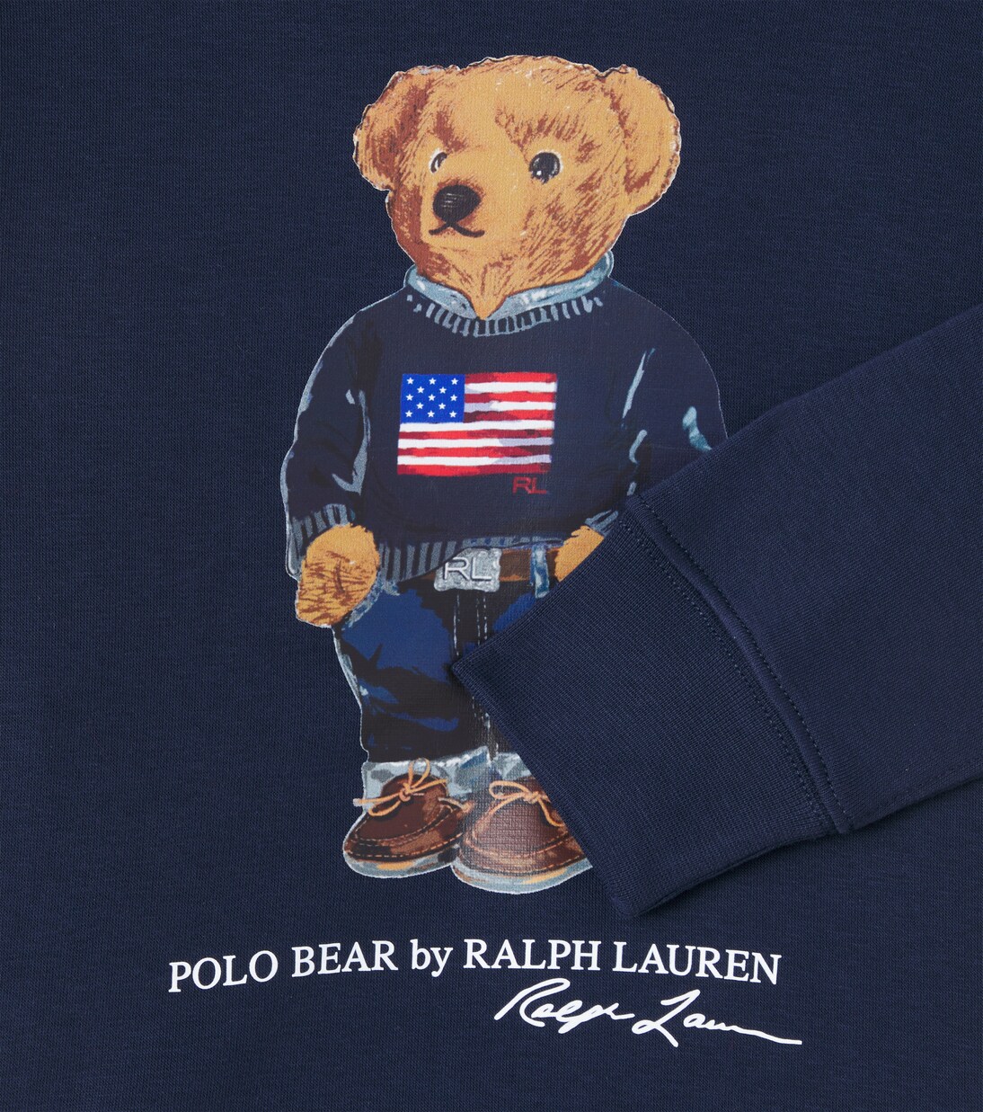 Hoodie Polo Bear aus einem Baumwollgemisch | Polo Ralph Lauren Kids