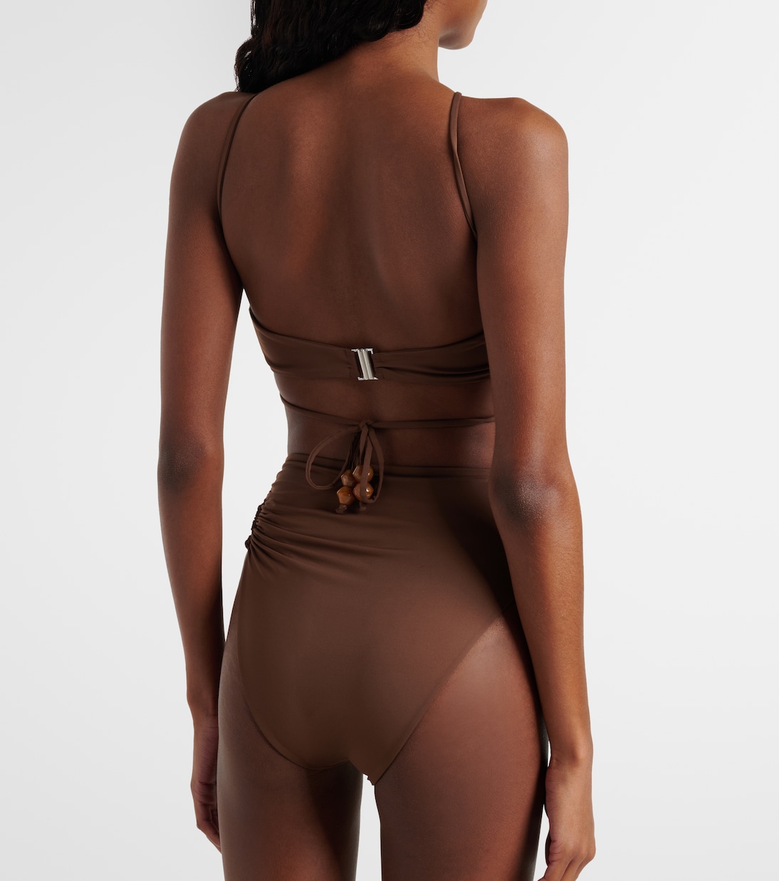 Ruched bikini bottoms | Magda Butrym