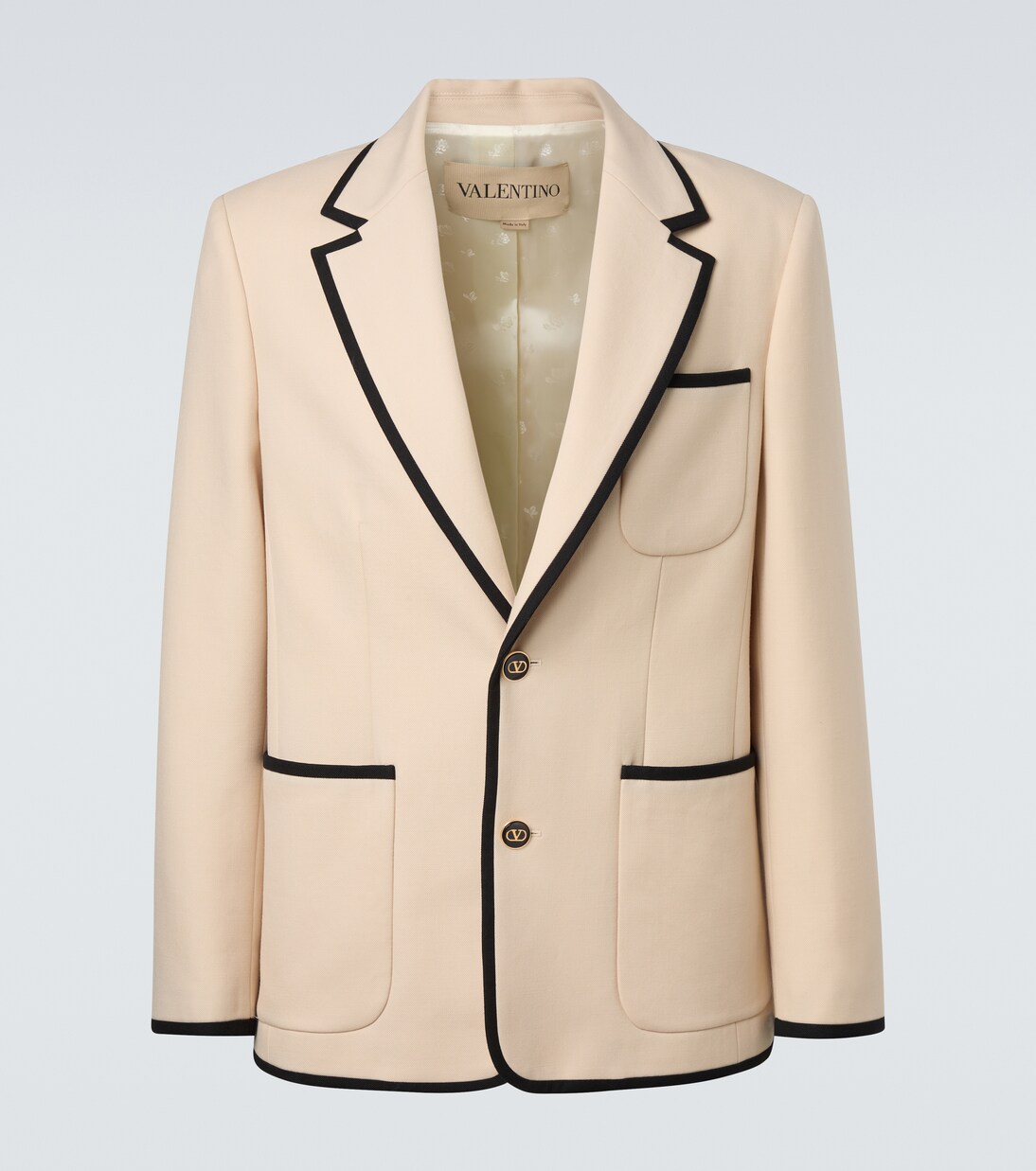 Virgin wool gabardine blazer | Valentino