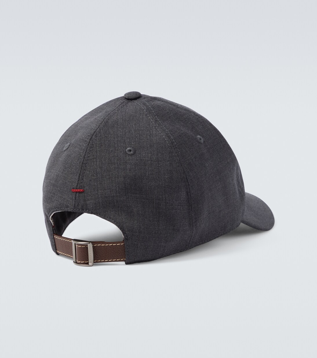 Casquette en laine vierge à logo | Brunello Cucinelli