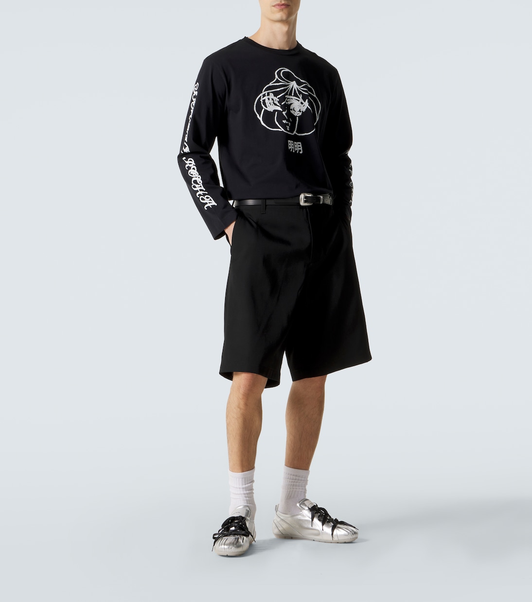 Longsleeve Dim Sum aus Baumwoll-Jersey | Simone Rocha
