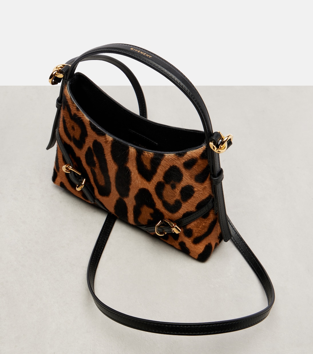 Voyou Mini calf hair shoulder bag | Givenchy