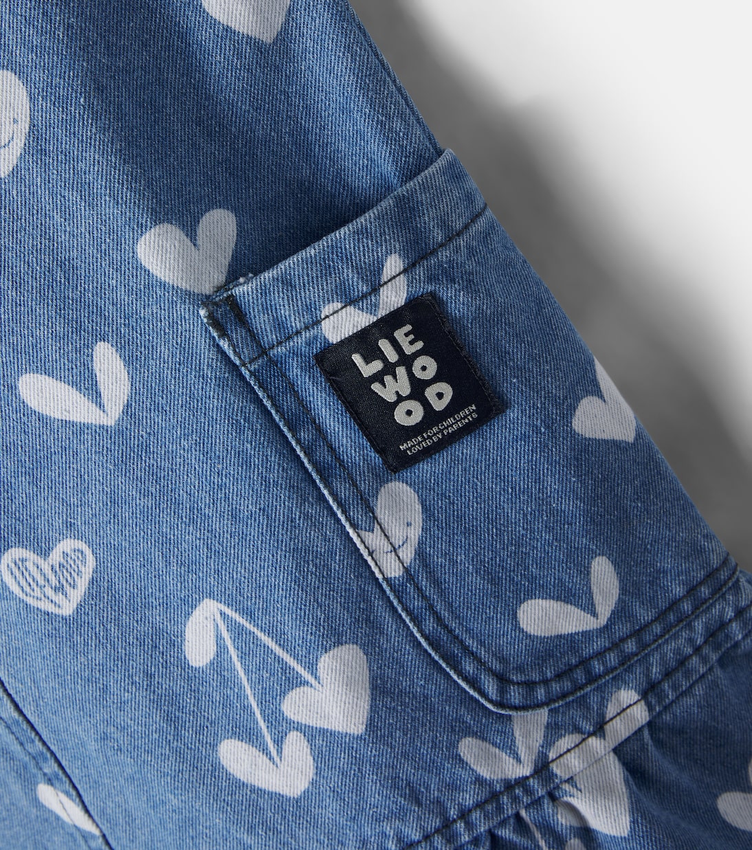 Vestido Angelica de denim estampado | Liewood