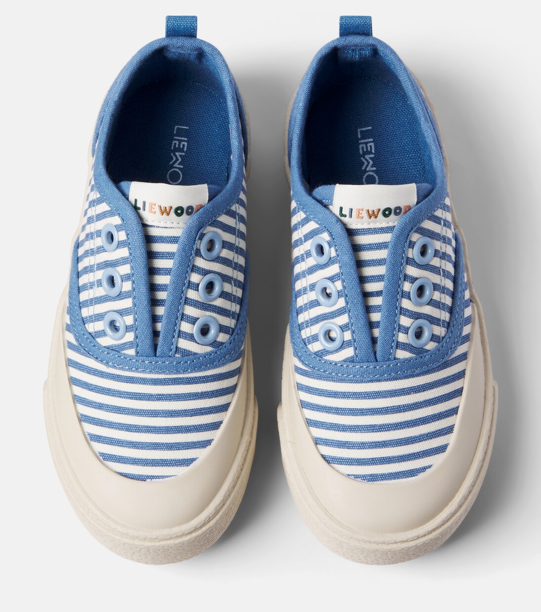 Danilo striped canvas sneakers | Liewood