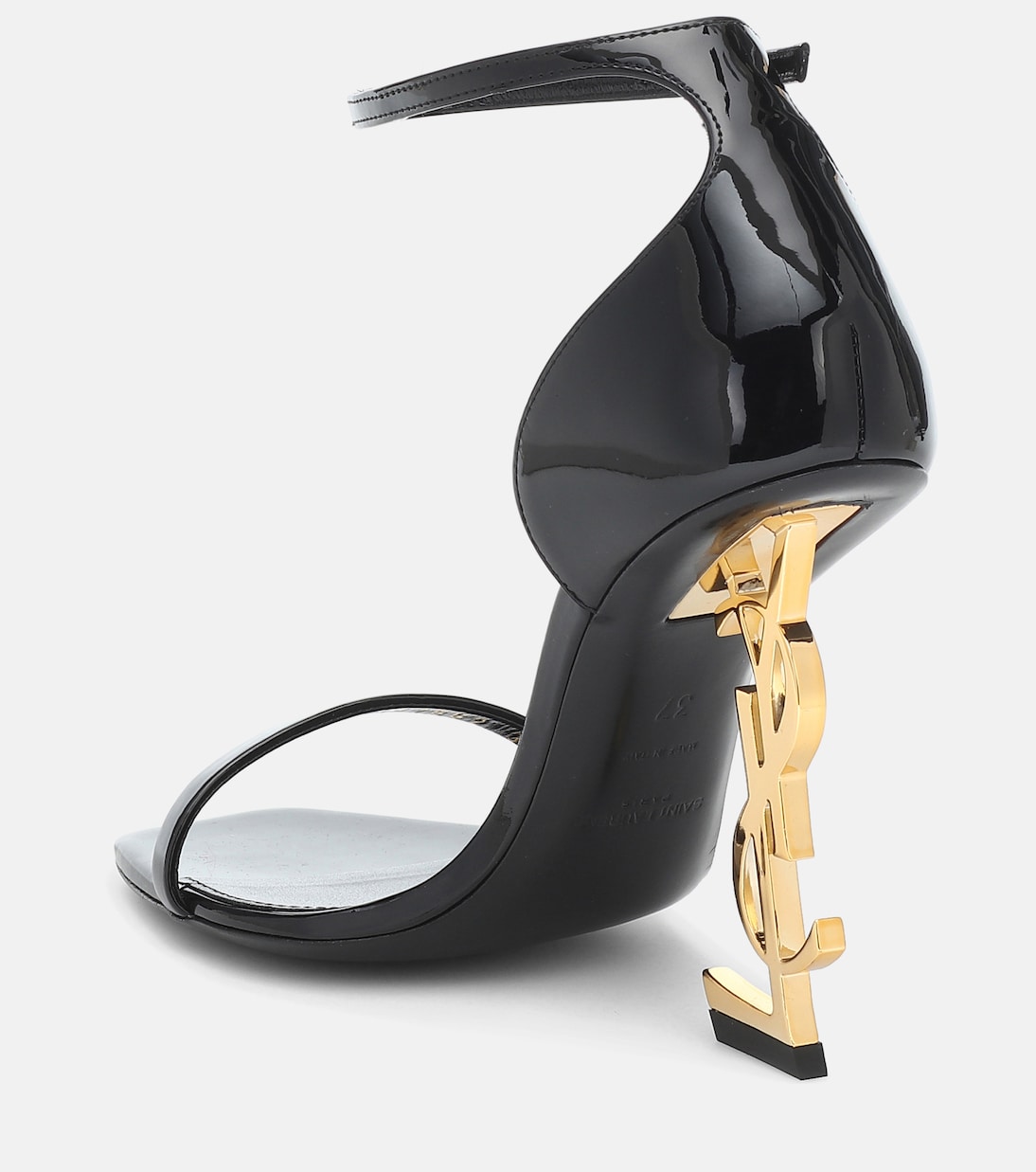 Opyum 110 patent leather sandals | Saint Laurent