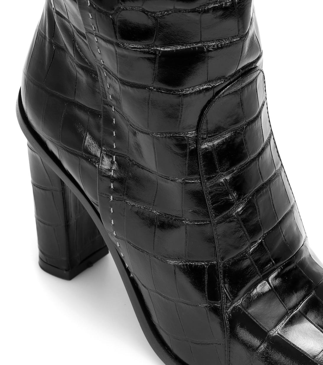 Botas Beboot de piel efecto coco | Max Mara
