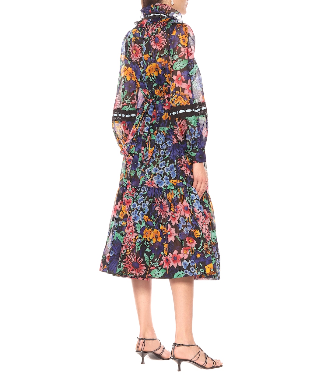 Abito midi a stampa in cotone | Marc Jacobs