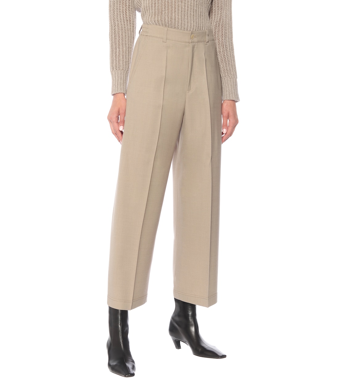Pantalones en mezcla de lana | Agnona