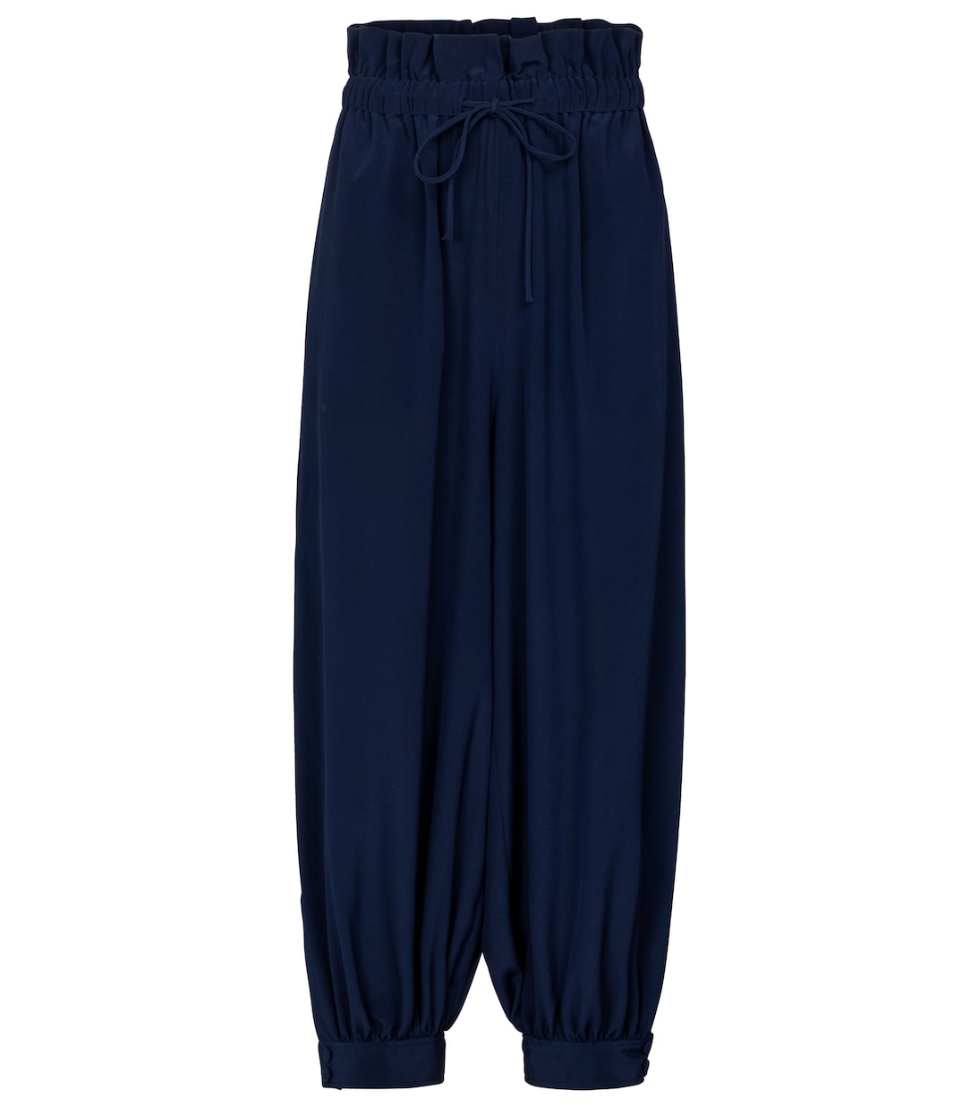 Lauryn cuffed silk pants | Stella McCartney