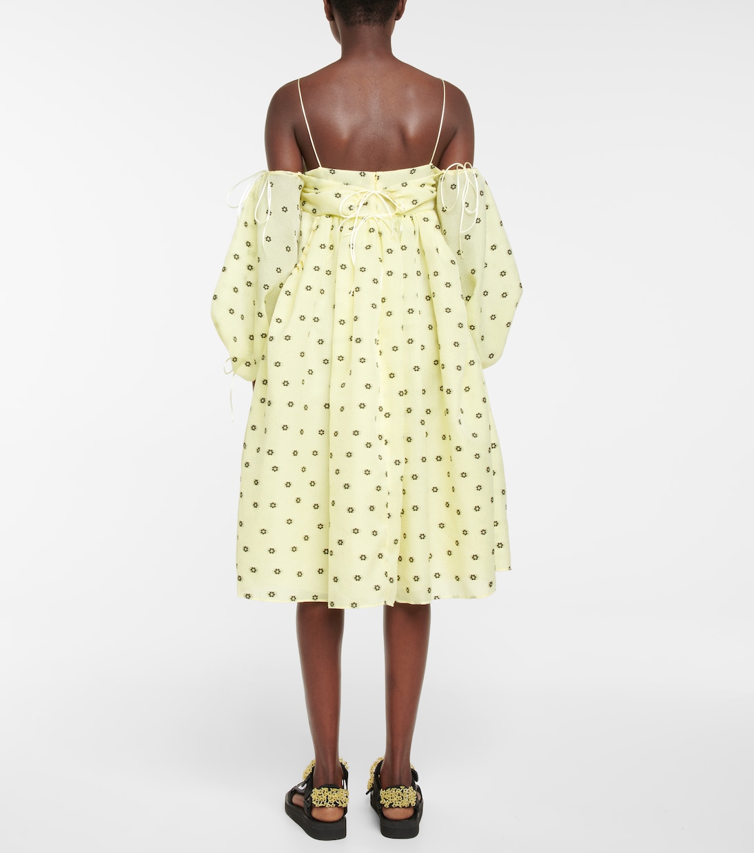 Bethany floral jacquard midi dress | Cecilie Bahnsen
