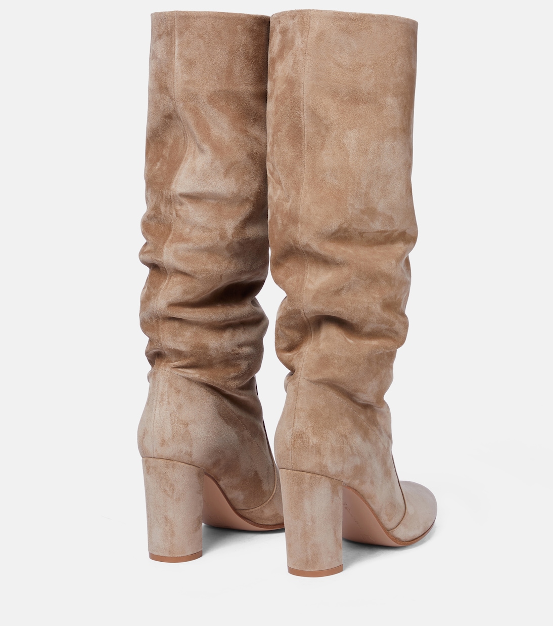 Botas altas Glen 85 de gamuza | Gianvito Rossi