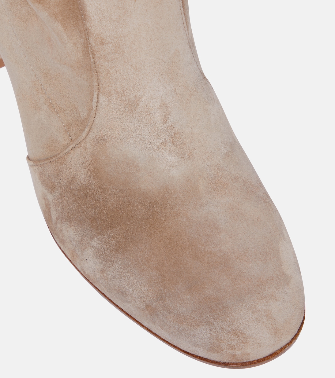 Botas altas Glen 85 de gamuza | Gianvito Rossi
