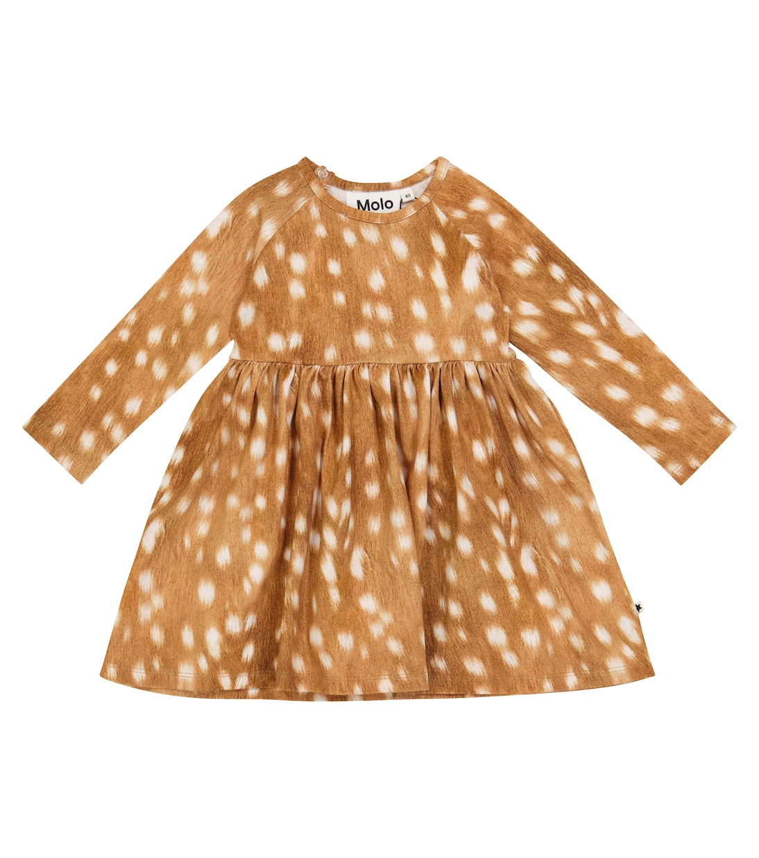 Baby Charmaine printed stretch-cotton dress | Molo