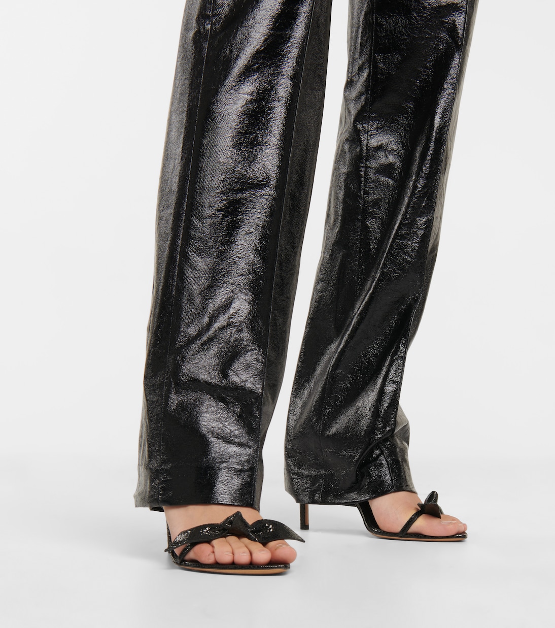 Girokia high-rise metallic pants | Isabel Marant