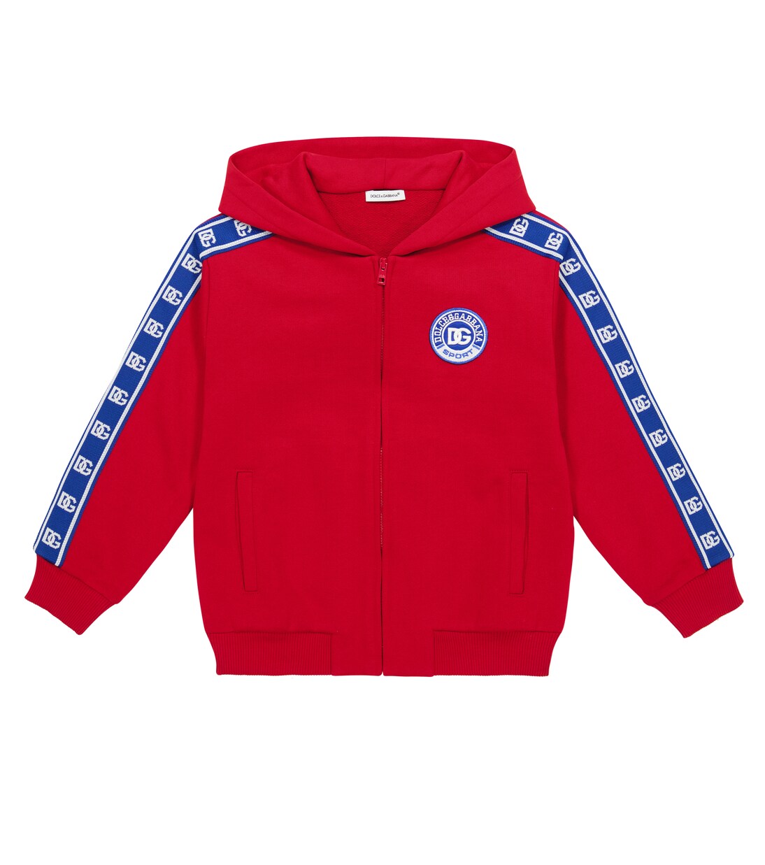 Felpa in cotone con cappuccio | Dolce&Gabbana Kids