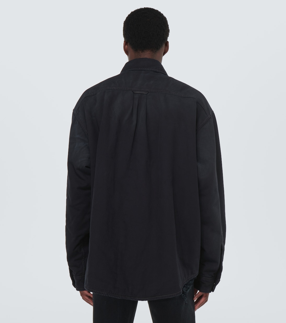Hemdjacke aus Denim | Balenciaga