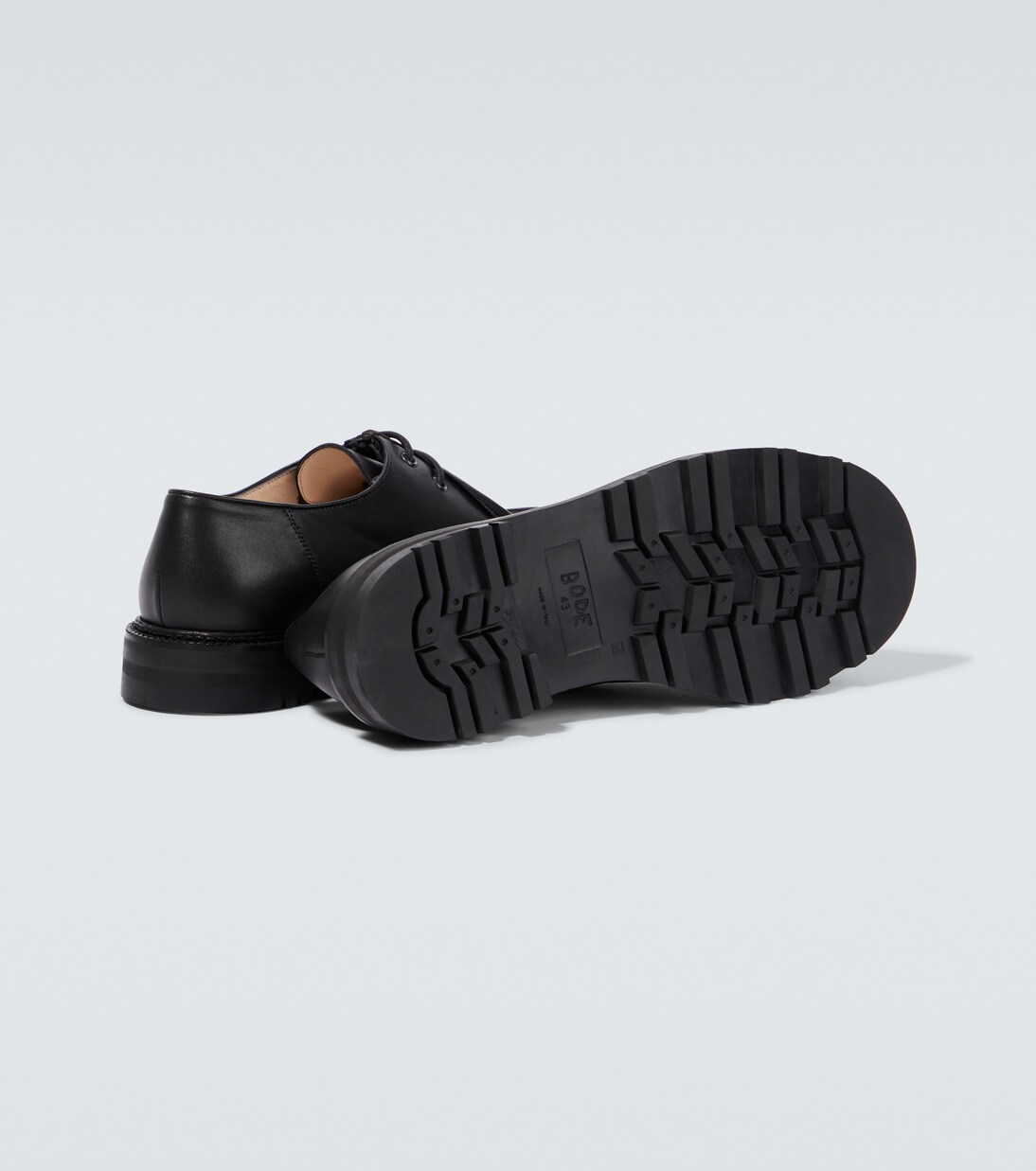 Derbies University en cuir | Bode