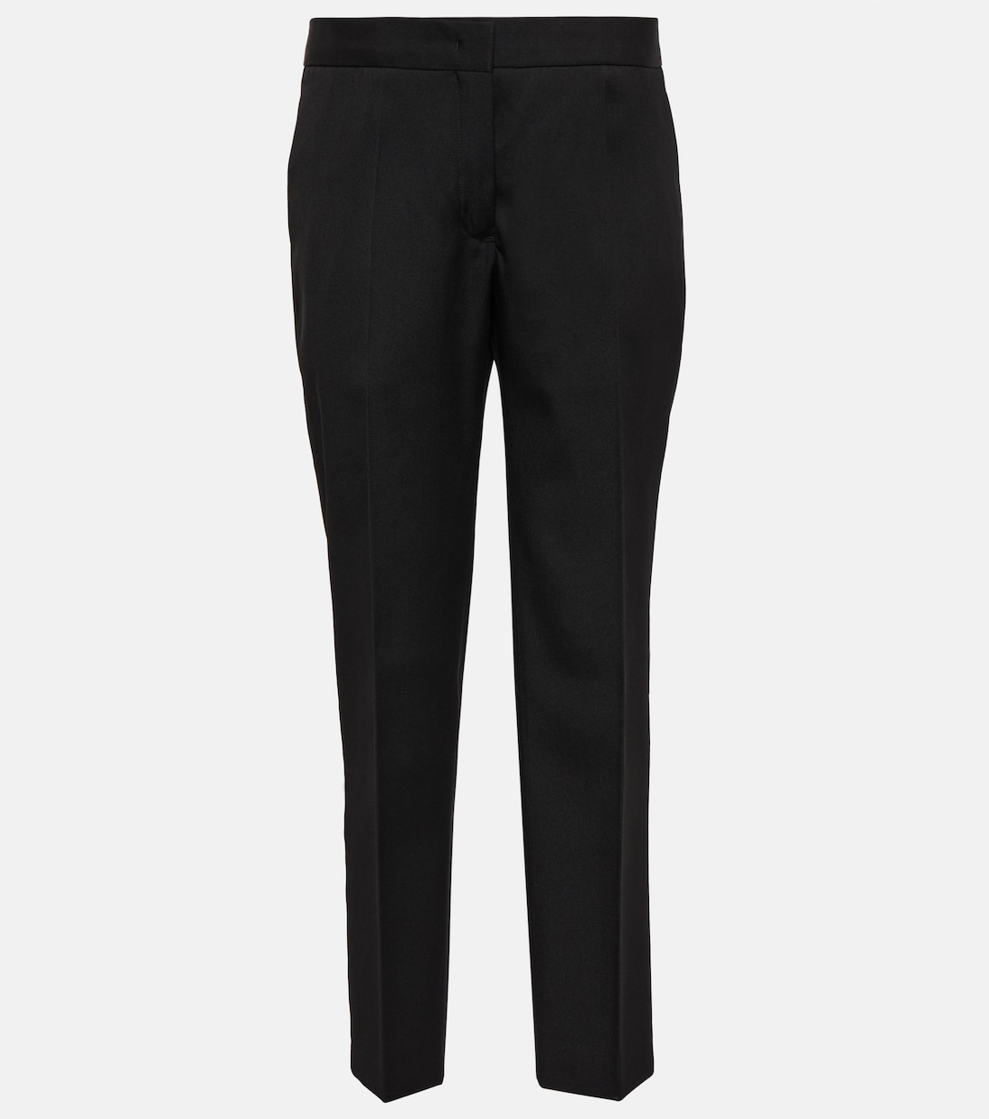 Tailored straight wool pants | Jil Sander