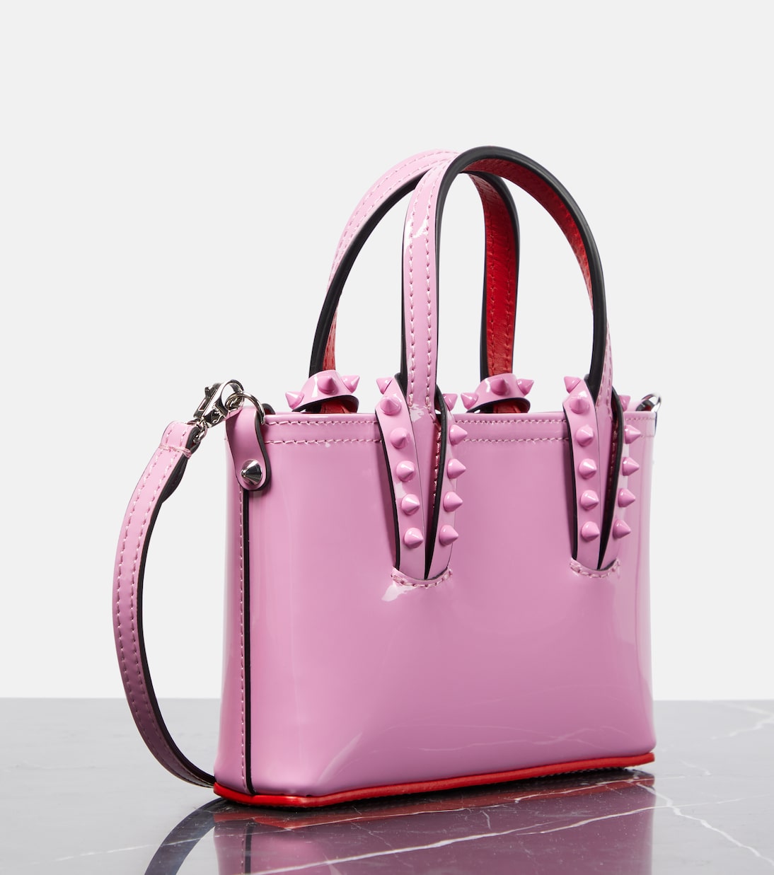 Borsa Cabata Nano in vernice | Christian Louboutin