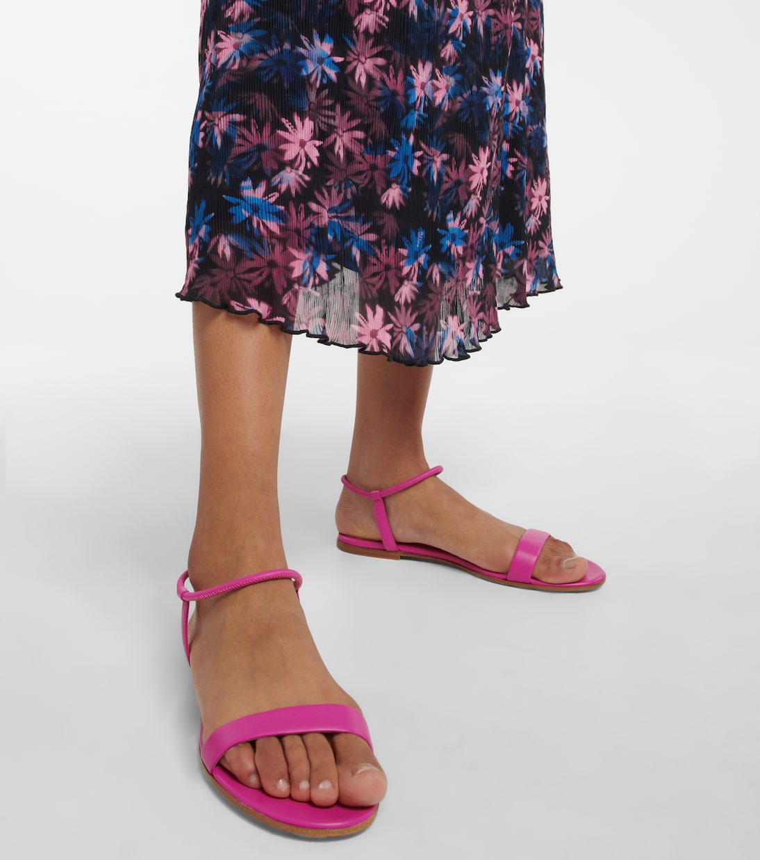 Jaime 05 leather sandals | Gianvito Rossi