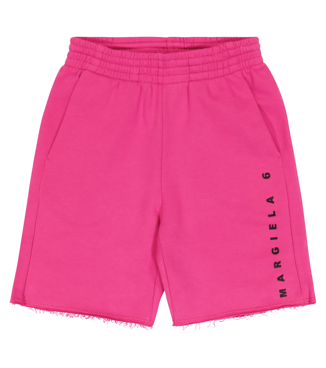 Shorts en jersey de algodón con logo | MM6 Maison Margiela Kids